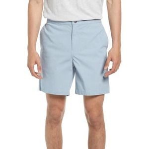 Treasure & Bond Blue Ashley Slim Fit Elastic Waist Shorts NWT Size 2XL